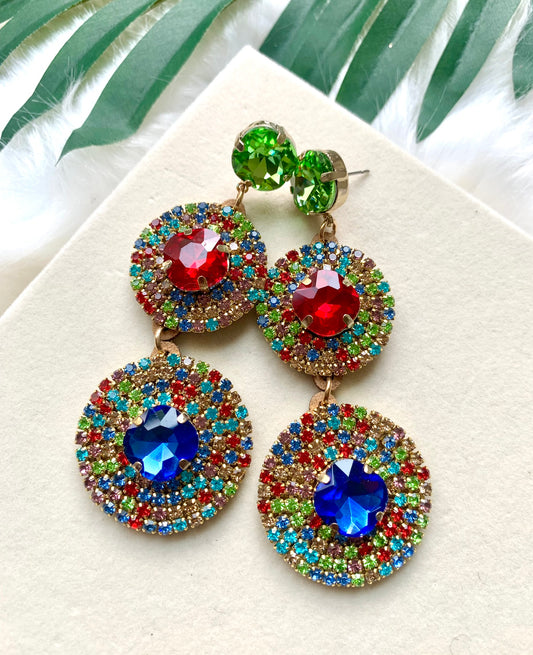 Glitz and Glam - Green/Red/Blue