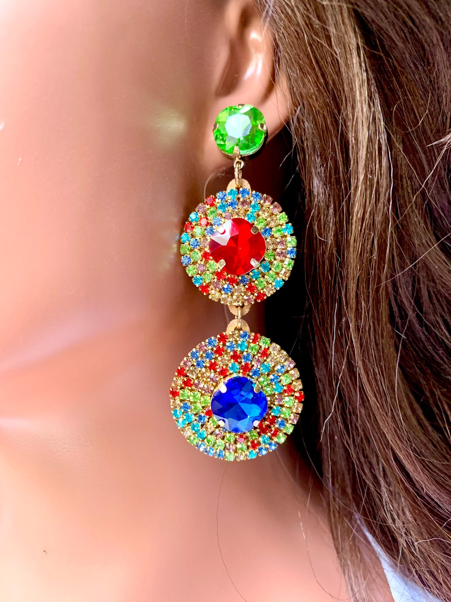 Glitz and Glam - Green/Red/Blue